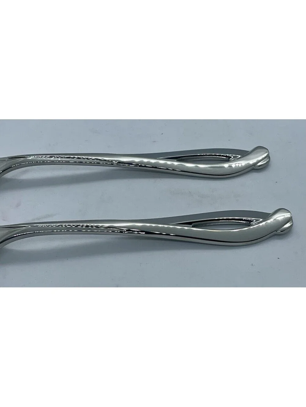 (2) Lenox DEBUT 18/8 Stainless Japan Kirk Stieff Collection Place Spoon Lot ~7”